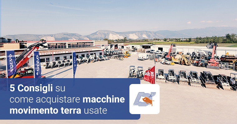 5 Consigli su come acquistare macchine movimento terra usate