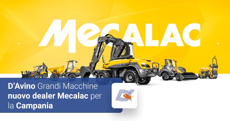 D’Avino Grandi Macchine nuovo dealer Mecalac per la Campania