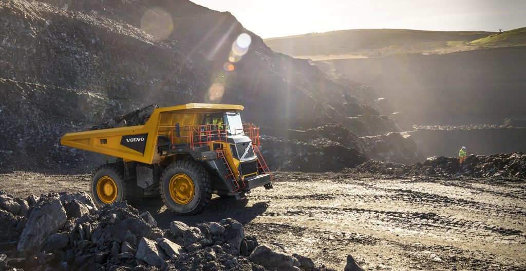 Volvo dumper R100