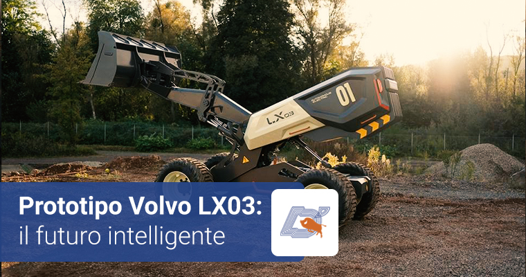 Prototipo Volvo LX03: il futuro intelligente