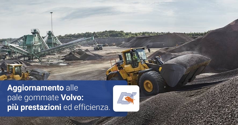 Aggiornamento alle pale gommate Volvo: più prestazioni ed efficienza.