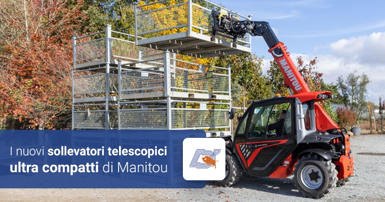 I nuovi sollevatori telescopici ultra compatti di Manitou