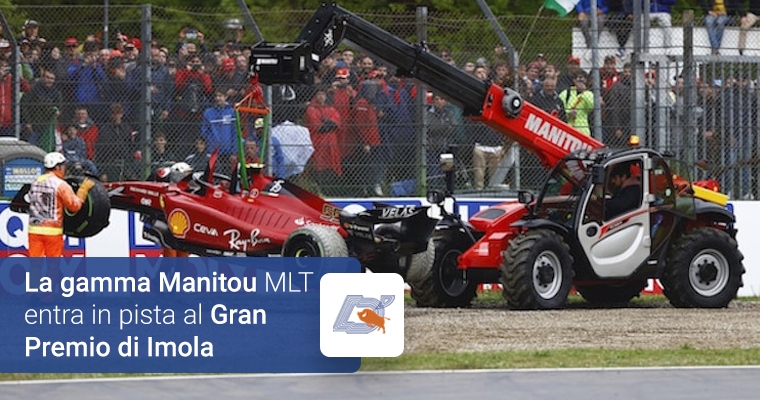 La gamma Manitou MLT entra in pista al Gran Premio di Imola