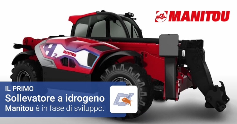 Il primo sollevatore a idrogeno Manitou è in fase di sviluppo