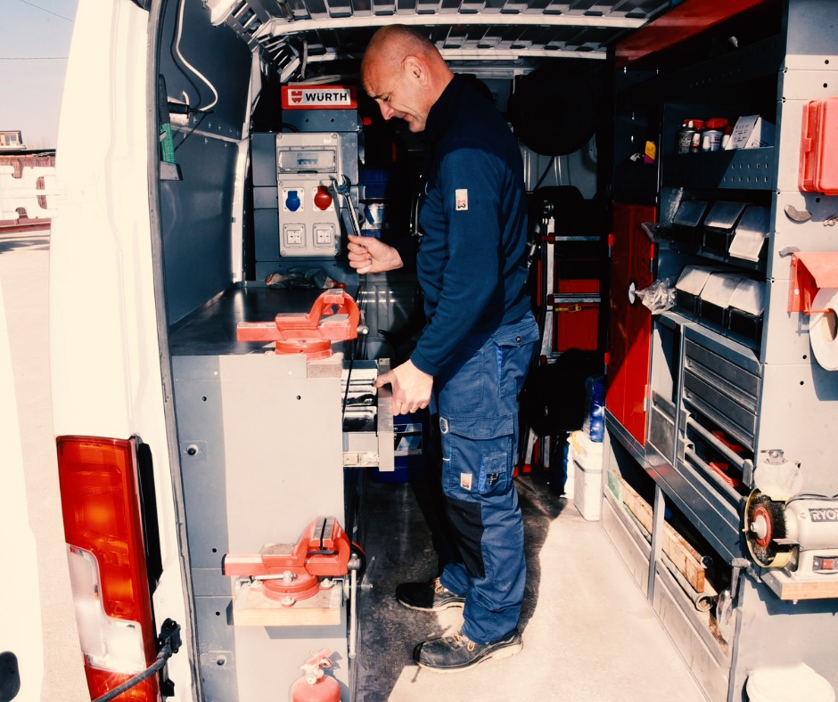 Officine mobili cantiere