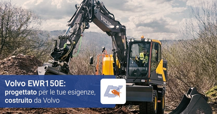 Volvo EWR150E: progettato per le tue esigenze, costruito da Volvo.