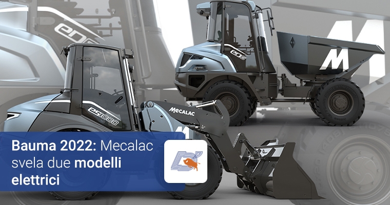Bauma 2022: Mecalac svela due modelli elettrici