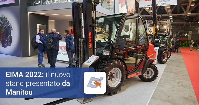EIMA 2022: il nuovo stand presentato da Manitou