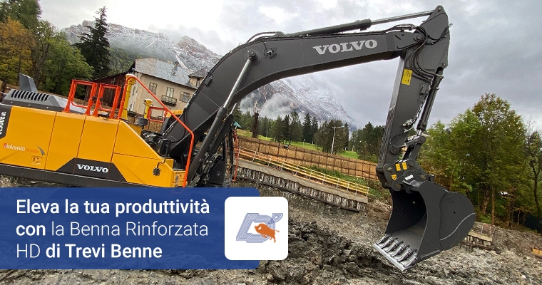 Eleva la tua produttività con la Benna Rinforzata HD di Trevi Benne