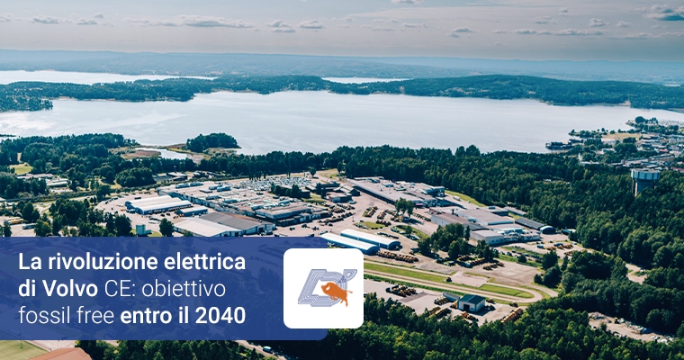 La rivoluzione elettrica di Volvo CE: obiettivo fossil free entro il 2040