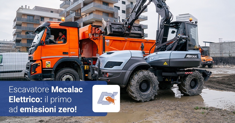 Escavatore Mecalac Elettrico: il primo ad emissioni zero!
