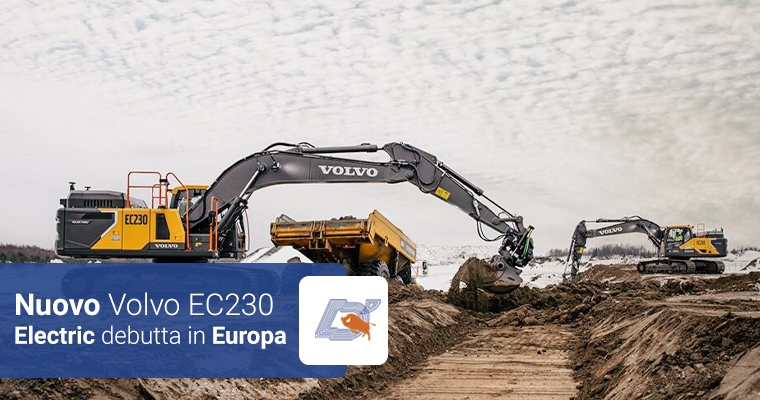 Nuovo Volvo EC230 Electric debutta in Europa