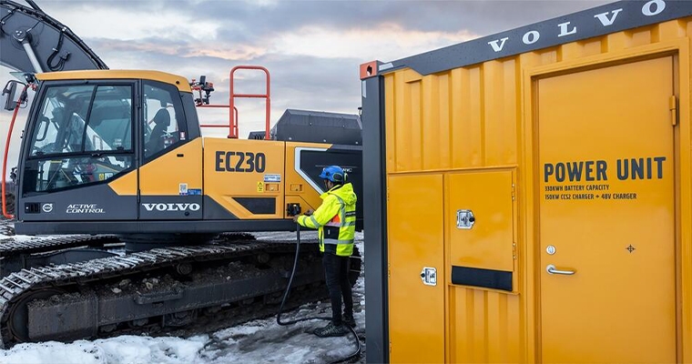 Nuovo Volvo EC230 Electric