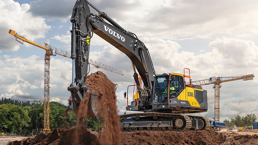 escavatore Volvo 35 tonnellate