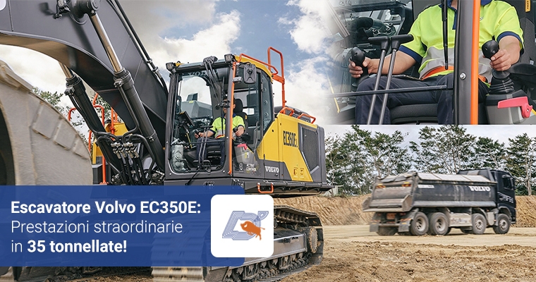 Escavatore Volvo EC350E: Prestazioni straordinarie in 35 tonnellate!