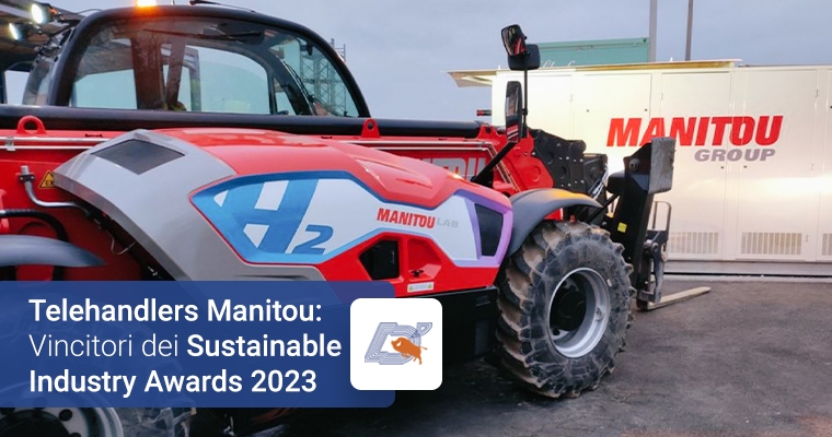 Telehandlers Manitou: Vincitori dei Sustainable Industry Awards 2023