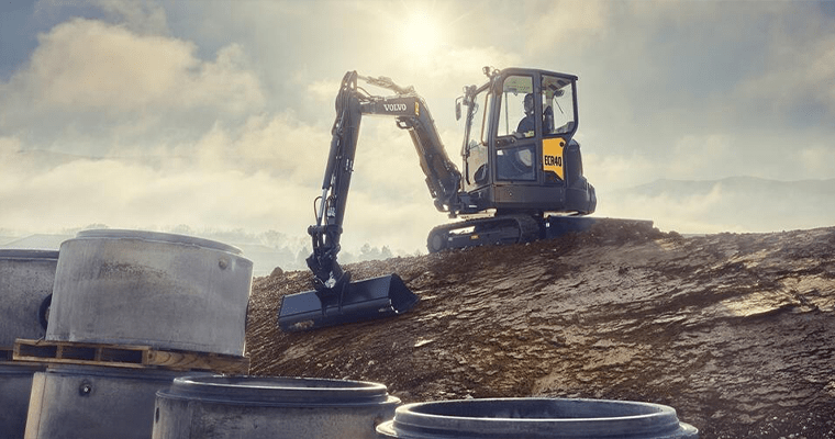escavatori compatti EC37 ECR40 Volvo