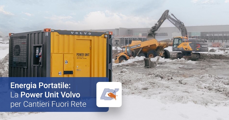 Energia Portatile: La Power Unit Volvo per Cantieri Fuori Rete