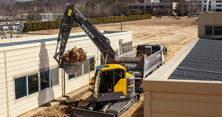 escavatori cingolati Volvo ECR