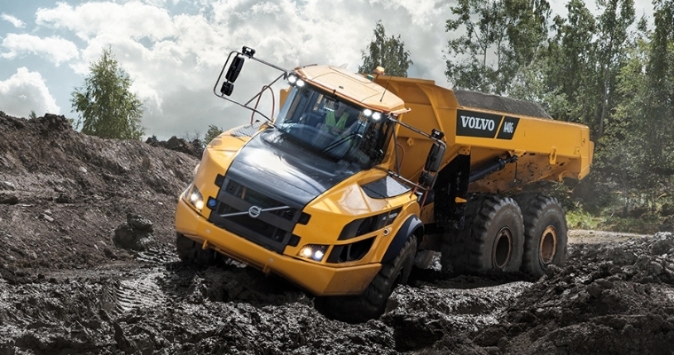 guidare dumper articolati