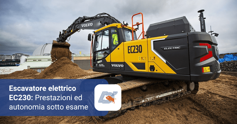 Escavatore elettrico EC230: Prestazioni ed autonomia sotto esame