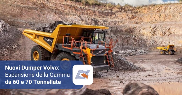 Nuovi Dumper Volvo 2024: Espansione della Gamma da 60 e 70 Tonnellate