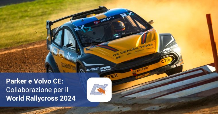 Parker e Volvo CE: Collaborazione per il World Rallycross 2024