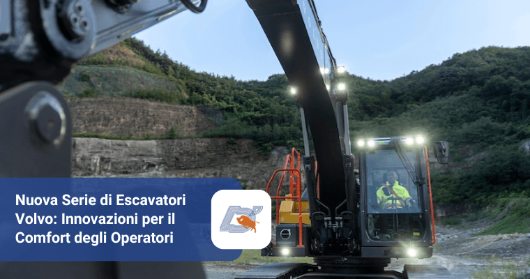 Nuova Serie di Escavatori Volvo: Innovazioni Pensate per il Comfort degli Operatori