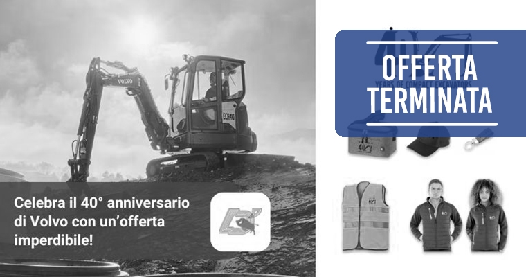 Celebra il 40° anniversario di Volvo con un’offerta imperdibile!