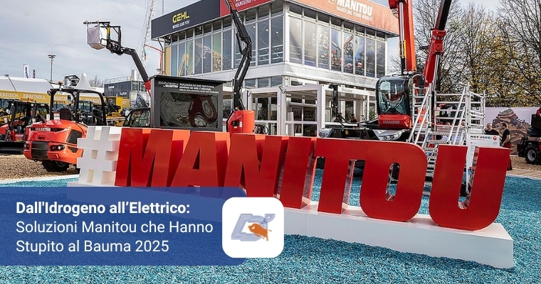 Dall’Idrogeno all’Elettrico: Le Soluzioni Manitou che Hanno Stupito al Bauma 2025