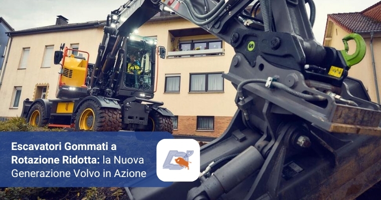 Escavatori Gommati a Rotazione Ridotta: La Nuova Generazione Volvo in Azione