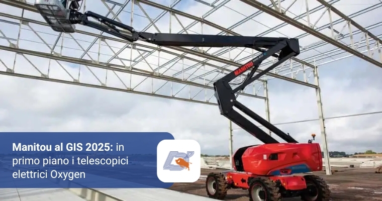 Manitou al GIS 2025: In Primo Piano i Telescopici Elettrici Oxygen