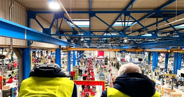 Manitou stabilimenti francesi