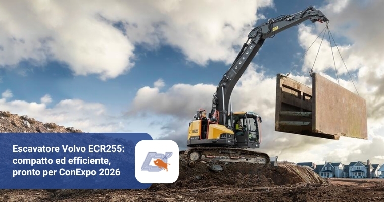 Escavatore Volvo ECR255: Compatto ed Efficiente, Pronto per ConExpo 2026