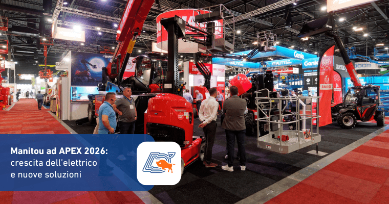 Manitou ad APEX 2026: Crescita Dell’Elettrico e Nuove Soluzioni