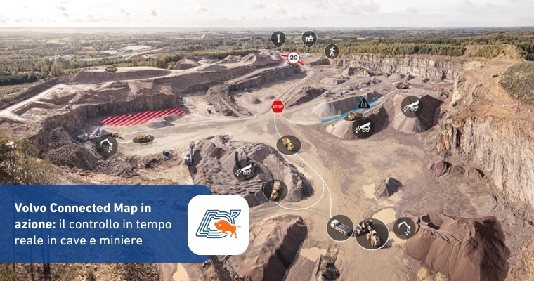 Volvo Connected Map in Azione: Il Controllo in Tempo Reale in Cave e Miniere
