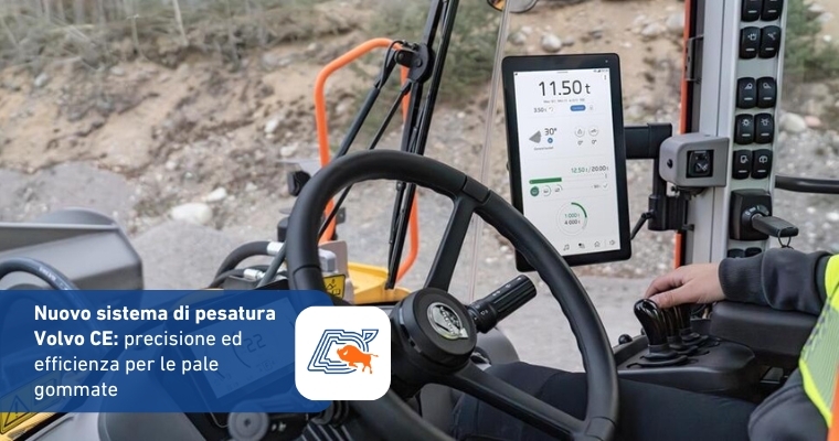Nuovo Sistema di Pesatura Volvo CE: Più Precisione ed Efficienza per le Pale Gommate
