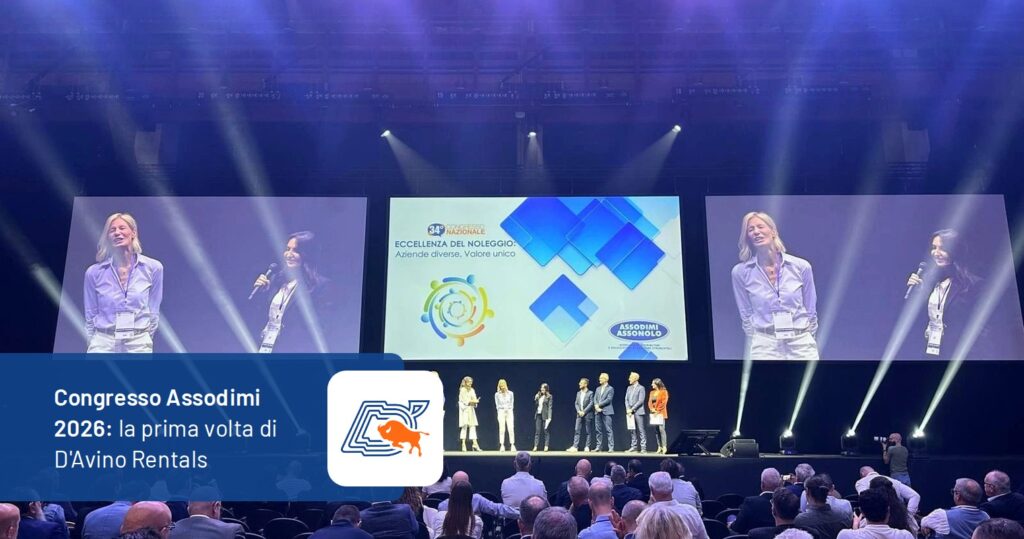 D’Avino Rentals al 34° Congresso Assodimi/Assonolo: la prima volta con il nostro brand