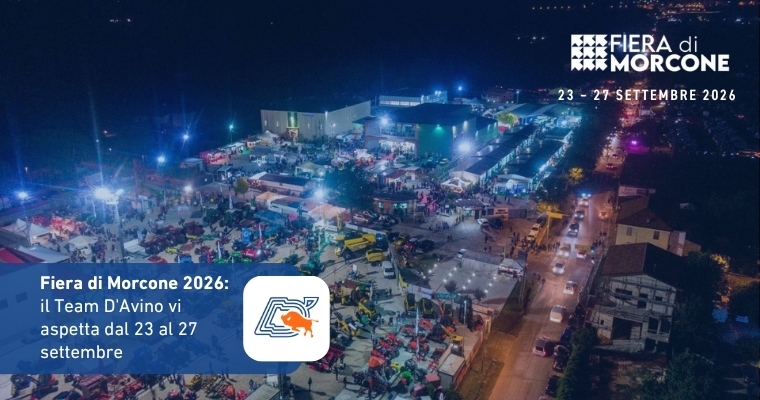 Fiera di Morcone 2026: D’Avino vi aspetta dal 23 al 27 settembre