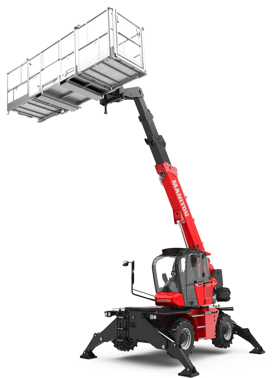 Sollevatore telescopico rotativo Manitou