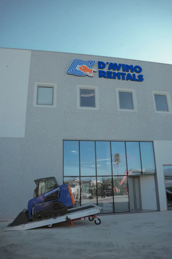 La sede di D’Avino Rentals a Marigliano